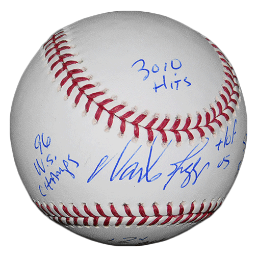 Wade Boggs Autographed Official Major League Baseball (JSA) W/ 5 Inscription Included
