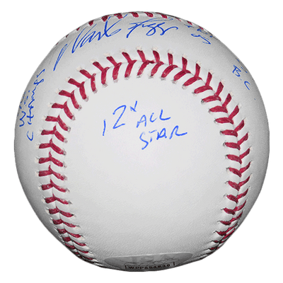 Wade Boggs Autographed Official Major League Baseball (JSA) W/ 5 Inscription Included