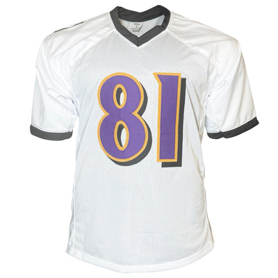 Anquan Boldin Signed Baltimore White Football Jersey (JSA)