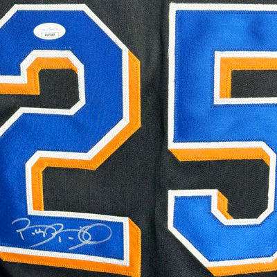 Bobby Bonilla Signed New York Black Baseball Jersey (Beckett)