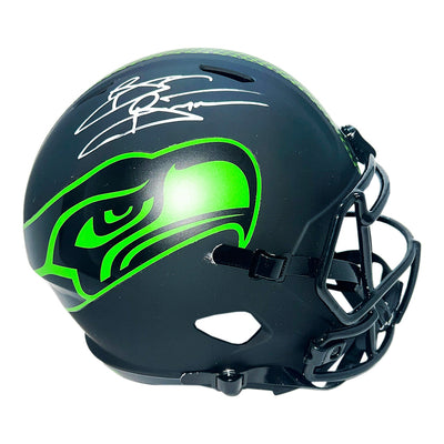 Brian Bosworth Signed Seattle Seahawks Eclipse Full-Size Replica Football Helmet (Beckett)