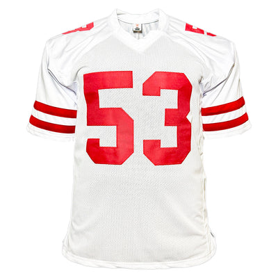 NaVorro Bowman Signed San Francisco White Football Jersey (Beckett)