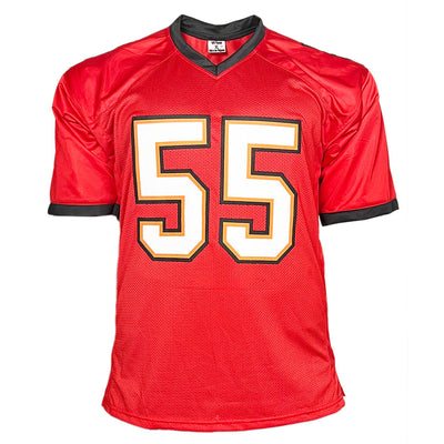 Derrick Brooks Signed Tampa Bay Red Football Jersey (JSA)