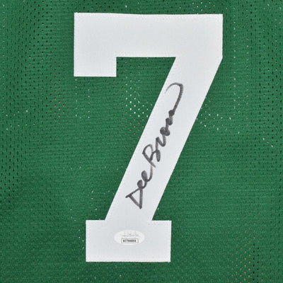 Dee Brown Signed Boston Green Basketball Jersey (JSA)