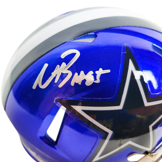 Noah Brown Signed Dallas Cowboys Flash Speed Mini Replica Football Helmet (JSA)
