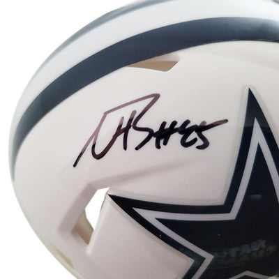 Noah Brown Signed Dallas Cowboys Alternate Speed Mini Replica Football Helmet (JSA)