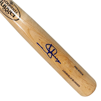 Jay Buhner Signed Louisville Slugger Official MLB Blonde Baseball Bat (Beckett)