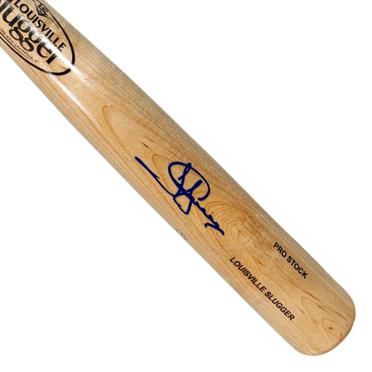 Jay Buhner Signed Louisville Slugger Official MLB Blonde Baseball Bat (Beckett)