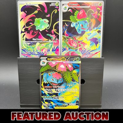 Bulbasaur Mega Evolution Line - Mega Evolution