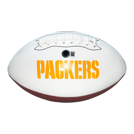 Leroy Butler Signed HOF 2022 Inscription Green Bay Packers Official NFL Team Logo Football (Beckett)