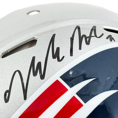 Malcolm Butler Signed New England Patriots Authentic Speed Full-Size Football Helmet (JSA)