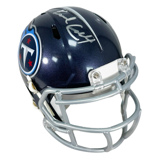 Earl Campbell Signed Tennessee Titans Speed Mini Football Helmet (JSA)
