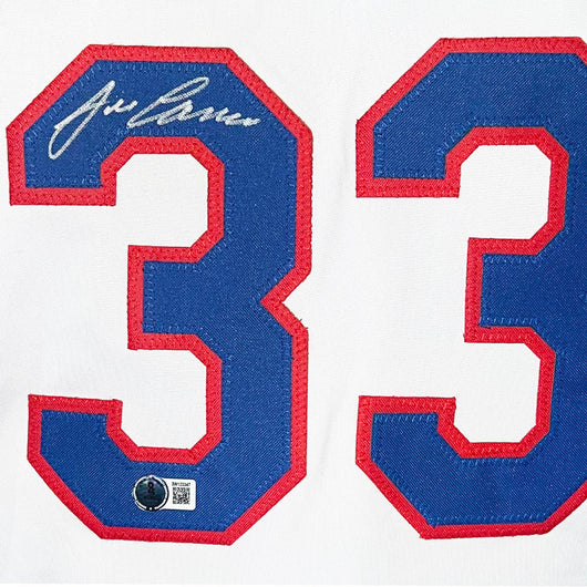 Jose Canseco Signed Texas White Baseball Jersey (Beckett)
