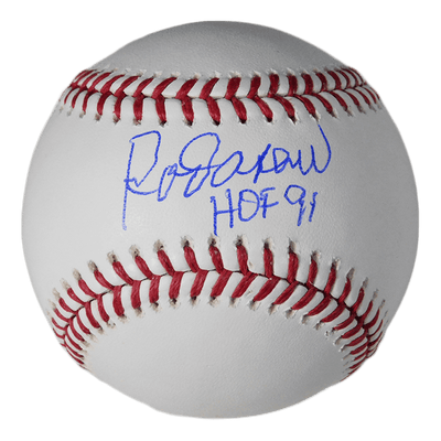 Rod Carew Signed HOF 91 Inscription Official Major League Baseball (BECKETT)