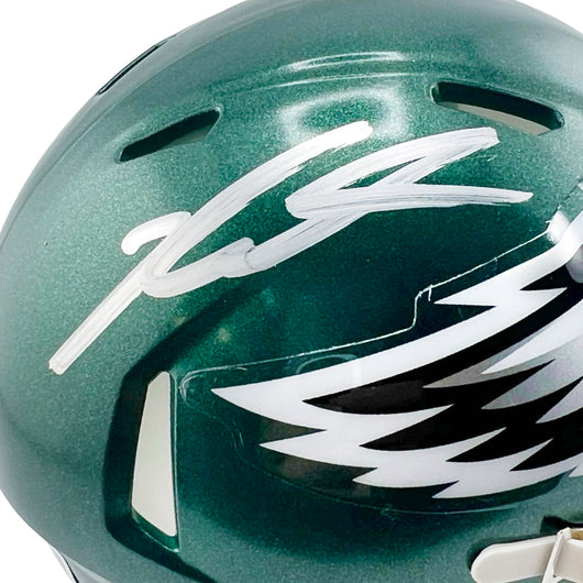Jalen Carter Signed Philadelphia Eagles Speed Mini Football Helmet (Beckett)