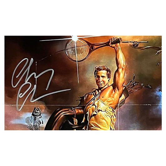 Chevy Chase Signed Vacation Movie Poster 16x20 Photo (Beckett)