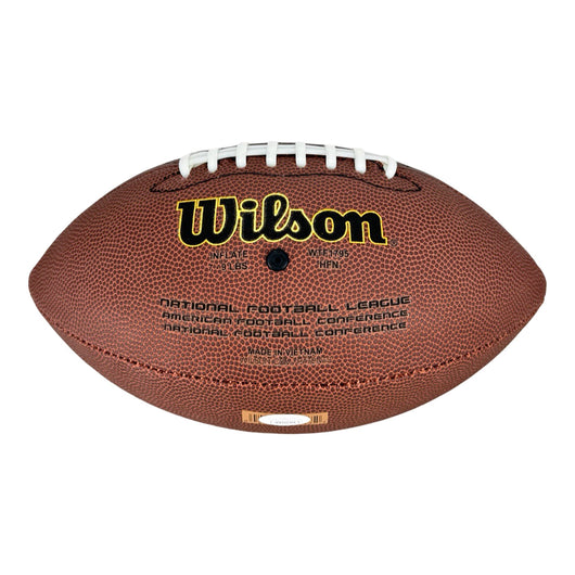 Jamal Anderson Signed Wilson Official NFL Replica Football (JSA)