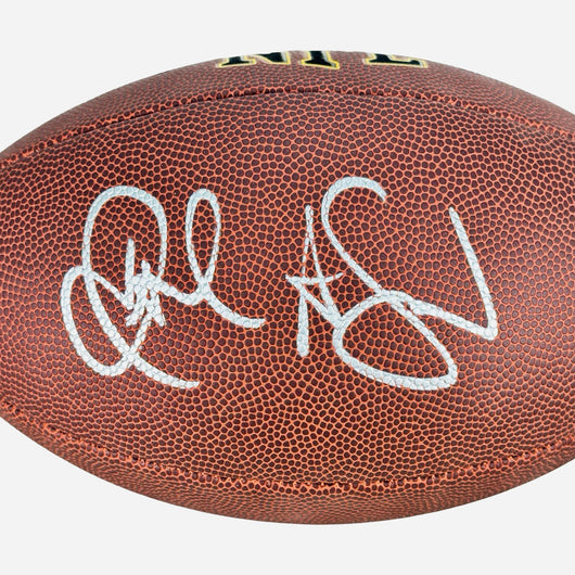 Jamal Anderson Signed Wilson Official NFL Replica Football (JSA)