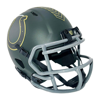 Dallas Clark Signed Indianapolis Colts Salute 2025 Mini Football Helmet (JSA)