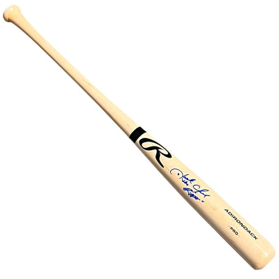 Jack Clark Signed The Ripper Inscription Rawlings Blonde Baseball Bat (Beckett)