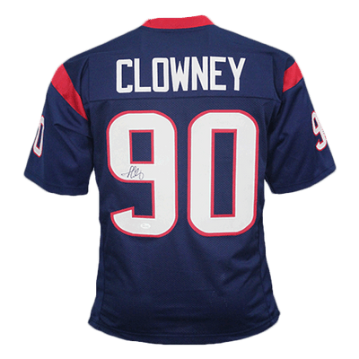 Jadeveon Clowney Signed Houston Football Jersey Navy (JSA)