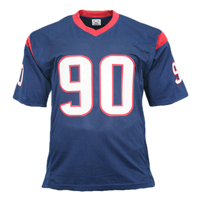 Jadeveon Clowney Signed Houston Football Jersey Navy (JSA)