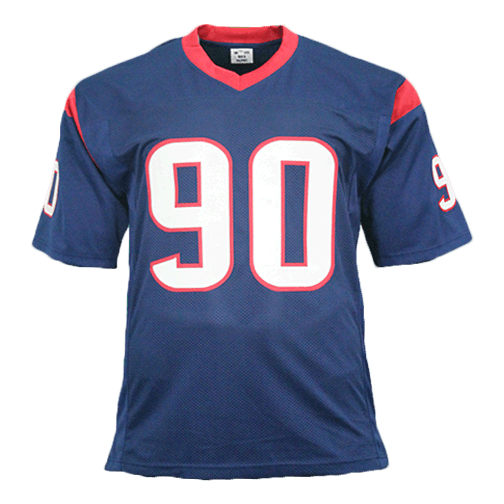 Jadeveon Clowney Signed Houston Football Jersey Navy (JSA)