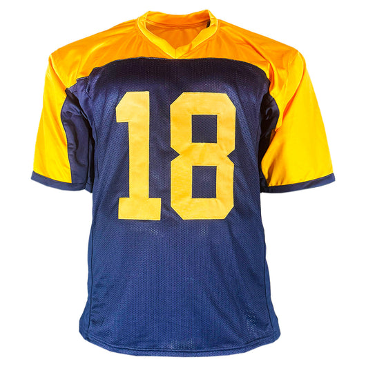 Randall Cobb Signed Green Bay Navy Throwback Football Jersey (JSA)