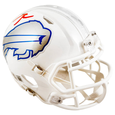 James Cook Signed Buffalo Bills Rivalries Speed Mini Football Helmet (Beckett)