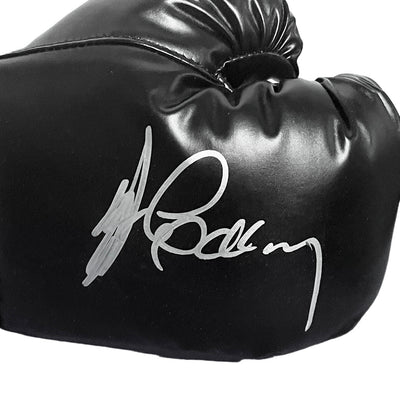 Gerry Cooney Signed Black Boxing Glove (JSA)