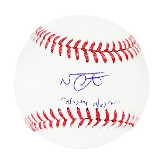 Nestor Cortes Signed Nasty Nestor Inscription Rawlings Official Major League Baseball (Beckett)