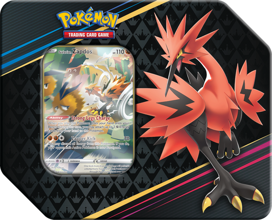 Sword & Shield: Crown Zenith - Tins (Galarian Moltres, Zapdos & Articuno)