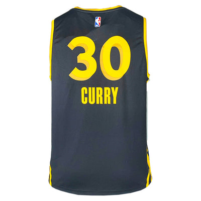 Steph Curry Authentic Golden State Warriors Black Medium Unsigned Fanatics Basketball Jersey