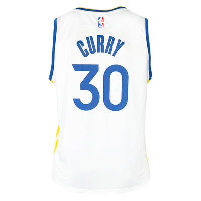Steph Curry Authentic Golden State Warriors White XXXL Unsigned Fanatics Basketball Jersey