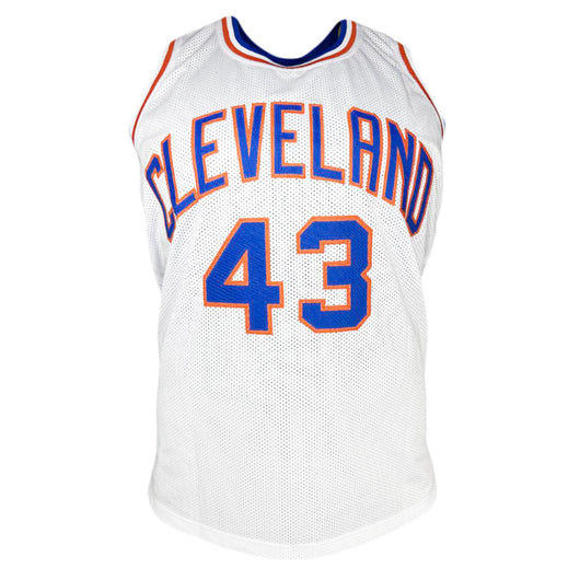 Brad Daugherty Signed Cleveland White Basketball Jersey (JSA)