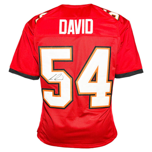Lavonte David Signed Tampa Bay Red Football Jersey (JSA)