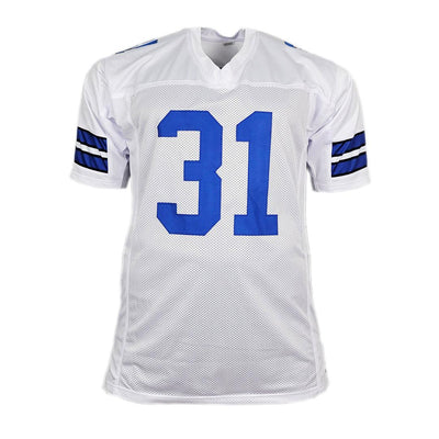 Trevon Diggs Signed Dallas White Rookie Jersey Football Jersey (JSA)