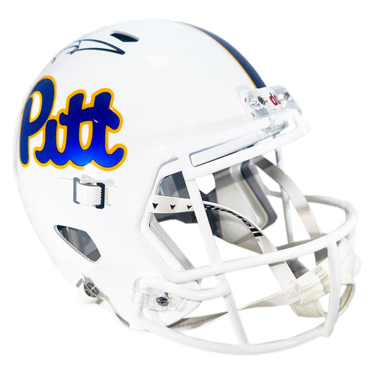 Aaron Donald Signed Pittsburgh Panthers Speed Full-Size Replica Football Helmet (Beckett)