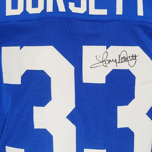 Tony Dorsett Signed Dallas Royal Blue Football Jersey (Beckett)