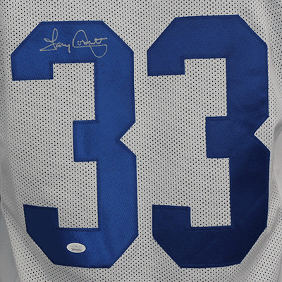 Tony Dorsett Signed Dallas Football Jersey White (Beckett)