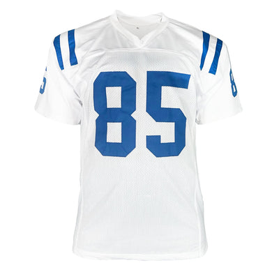Eric Ebron Signed Indianapolis White Football Jersey (JSA)