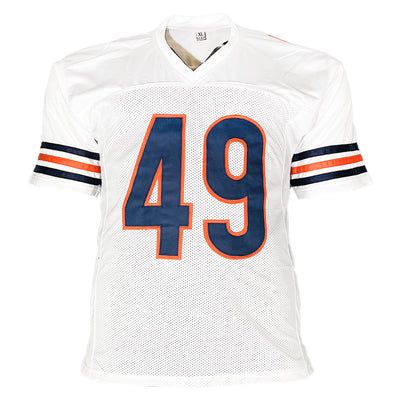 Tremaine Edmunds Signed Chicago White Football Jersey (Beckett)