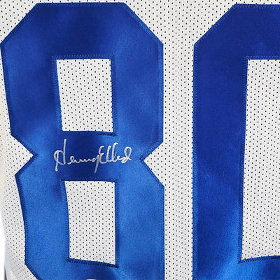 Henry Ellard Signed St Louis White Football Jersey (JSA)