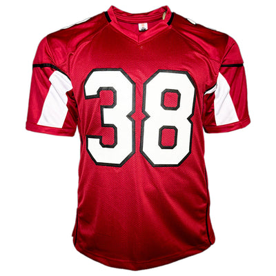Andre Ellington Signed Arizona Red Football Jersey (JSA)