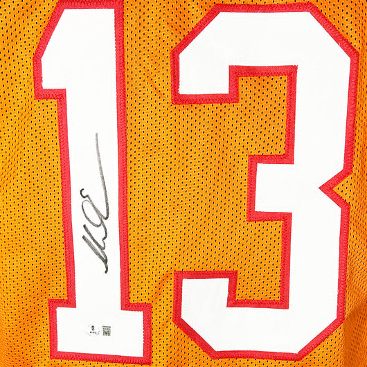 Mike Evans Signed Tampa Bay Orange Football Jersey (Beckett)