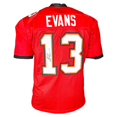 Mike Evans Signed Tampa Bay Pro Red Football Jersey (Beckett)
