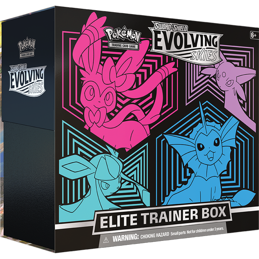 Sword & Shield: Evolving Skies - Elite Trainer Box (Glaceon/Vaporeon/Sylveon/Espeon)