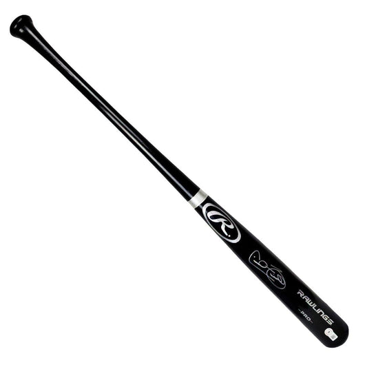 Cecil Fielder Signed Rawlings Black Baseball Bat (JSA)