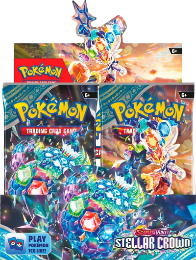 Stellar Crown Booster Boxes & Cases