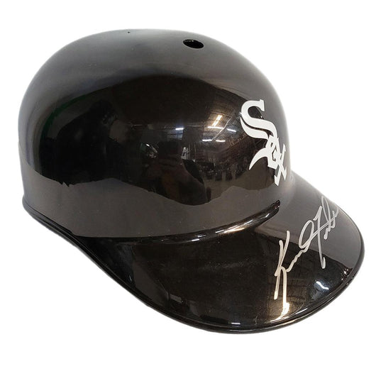 Keith Foulke Signed Chicago White Sox Souvenir MLB Baseball Batting Helmet (JSA)